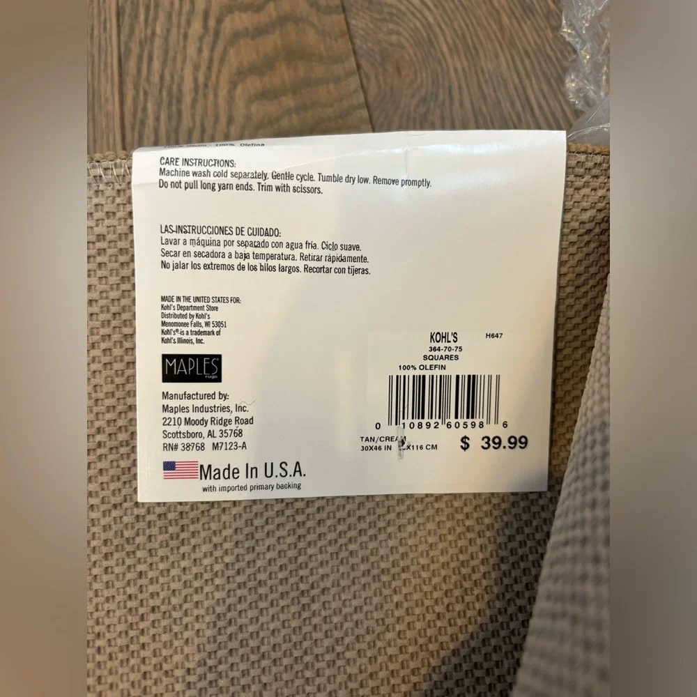 NWT Maples rugs Accent Rug Geodesign